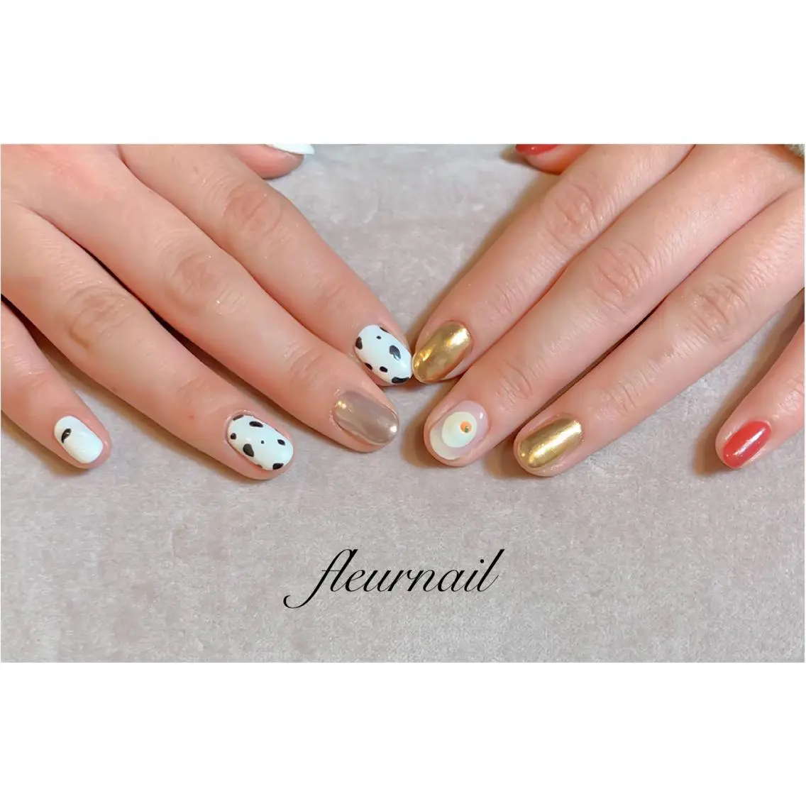 ネイル ハンドネイル fleurnail miuraのネイルデザイン