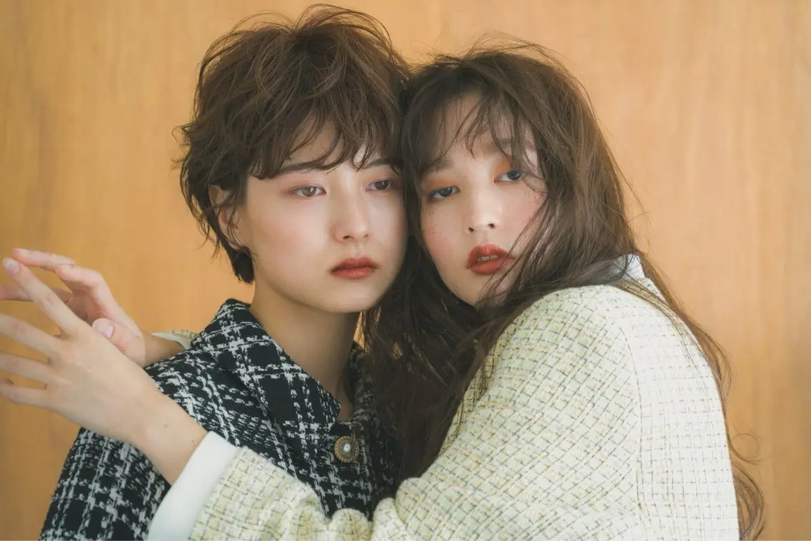 ショート カラー ヘアアレンジ 期間限定モデル募集! 平尾高宮／谷口楓佳のヘアスタイル