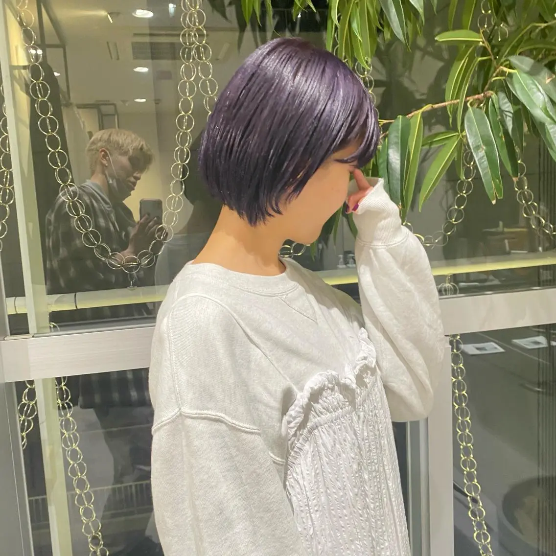 ショート カラー メンズ清潔感のプロ 💈メンズパーマ藤田のヘアスタイル