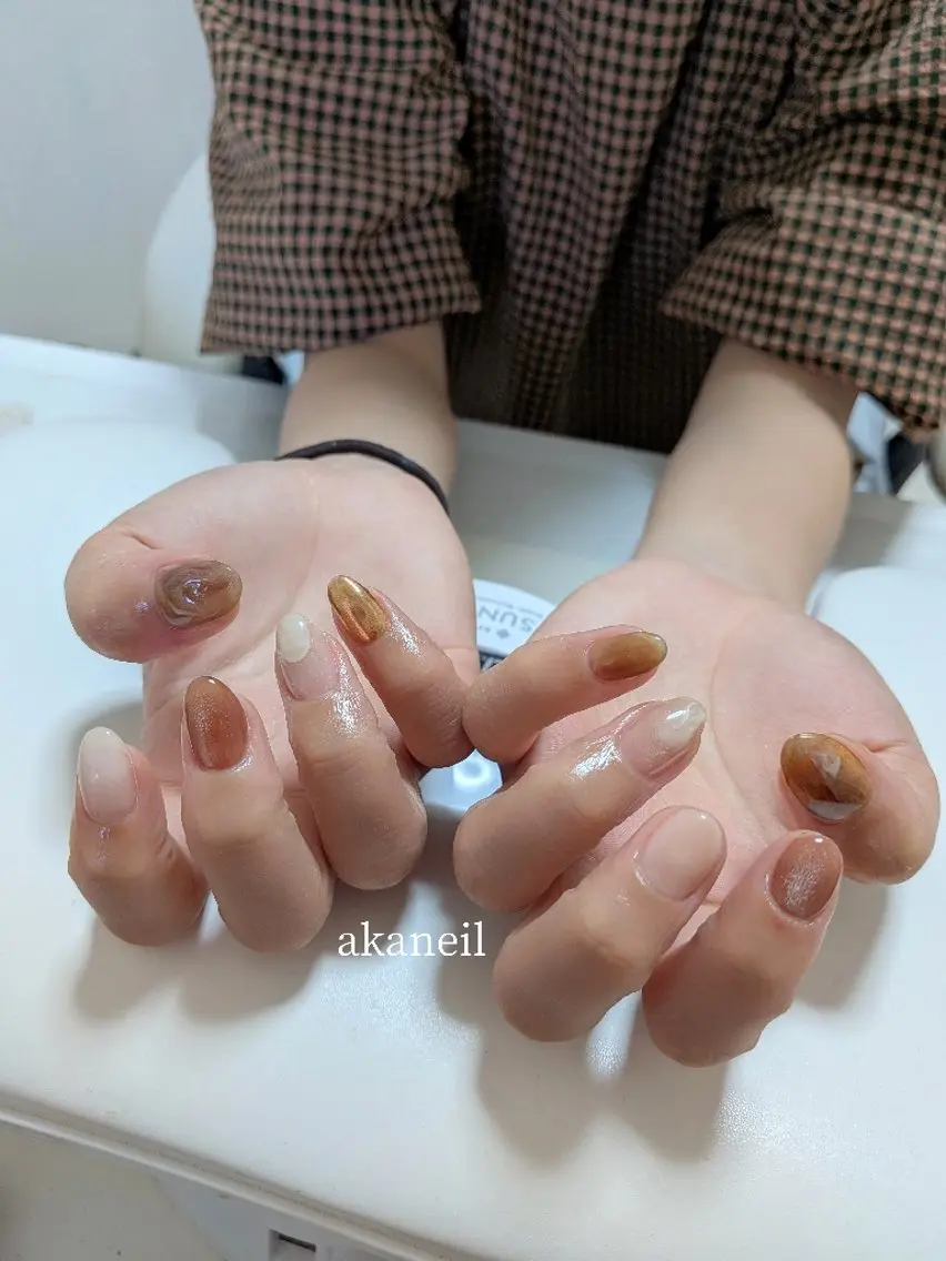 ネイル ハンドネイル 【akaneils】 アカネのネイルデザイン