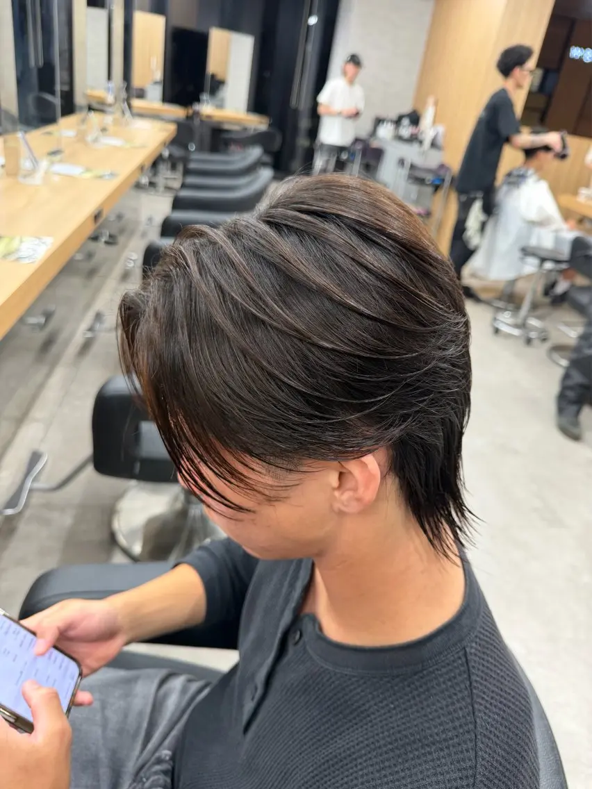 ショート パーマ メンズ 縮毛矯正 カット パーマ ⚡️お値段以上⚡️ RYUKIのヘアスタイル