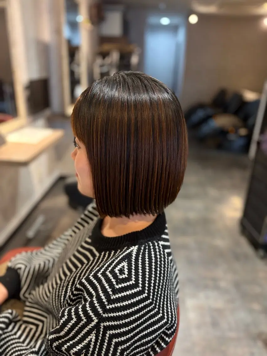 ショート 縮毛矯正 カット 縮毛矯正 ✨矯正口コミ4.9✨ 歴21年代表ヨシアキのヘアスタイル