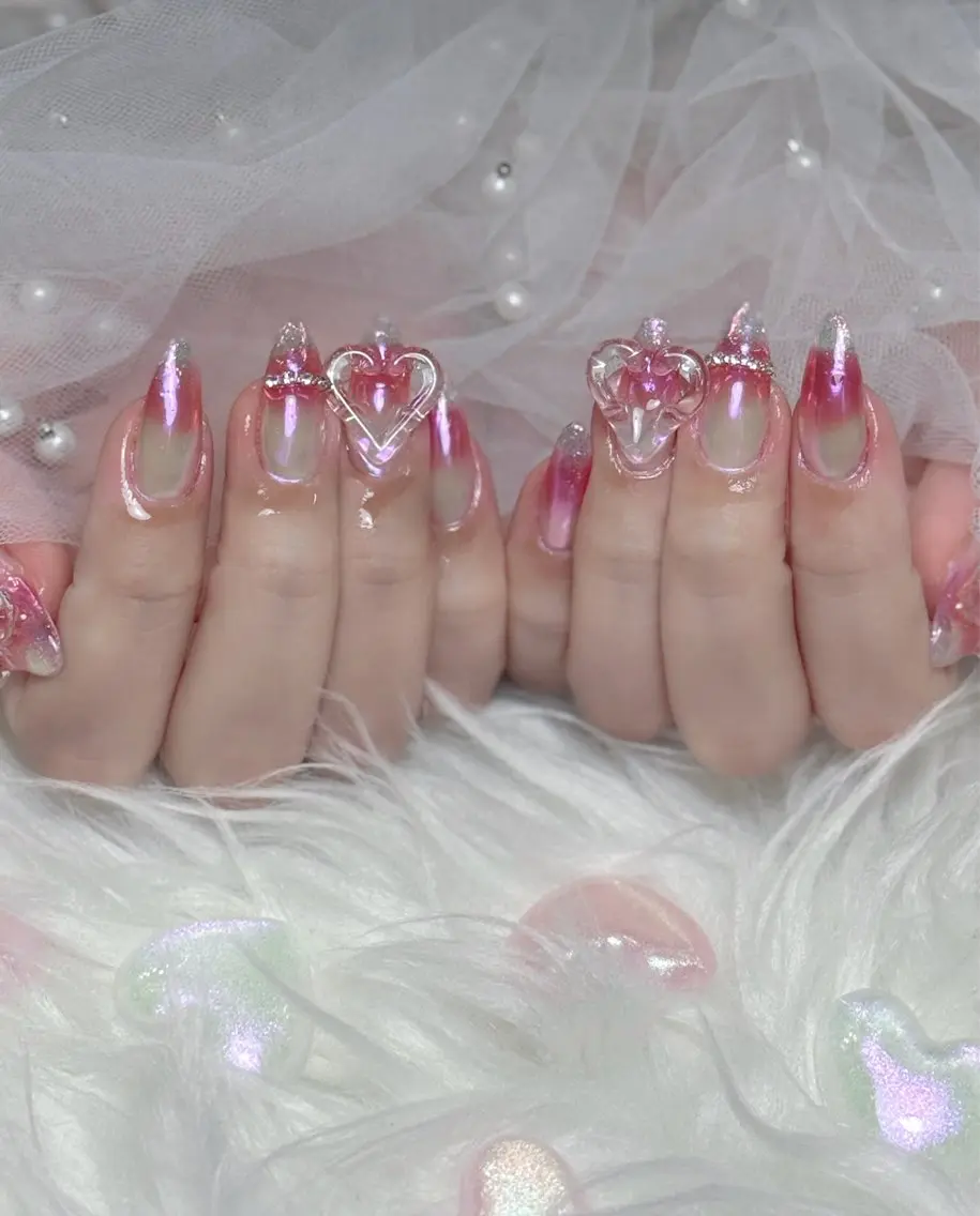 ネイル ジェルネイル 韓国ネイル シンプルネイル 夏ネイル ワンホンネイル ハンドネイル ハンドケア NEM nailstudioのネイルデザイン