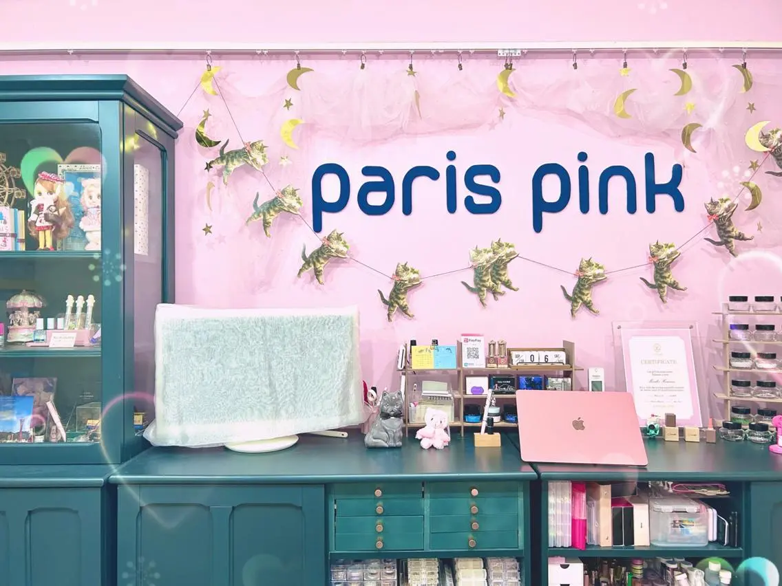 ネイル parispink メロのネイルデザイン