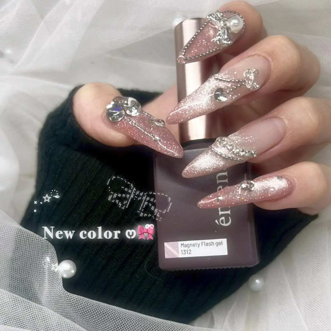 ネイル ハンドネイル coco.nail/ y2k/ワンホンのネイルデザイン