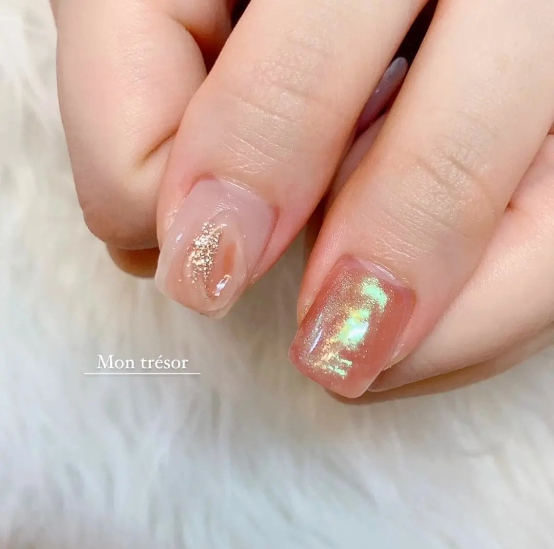 ネイル ニュアンスネイル ハンドネイル Nail salon Nuit(ニュイ)のネイルデザイン