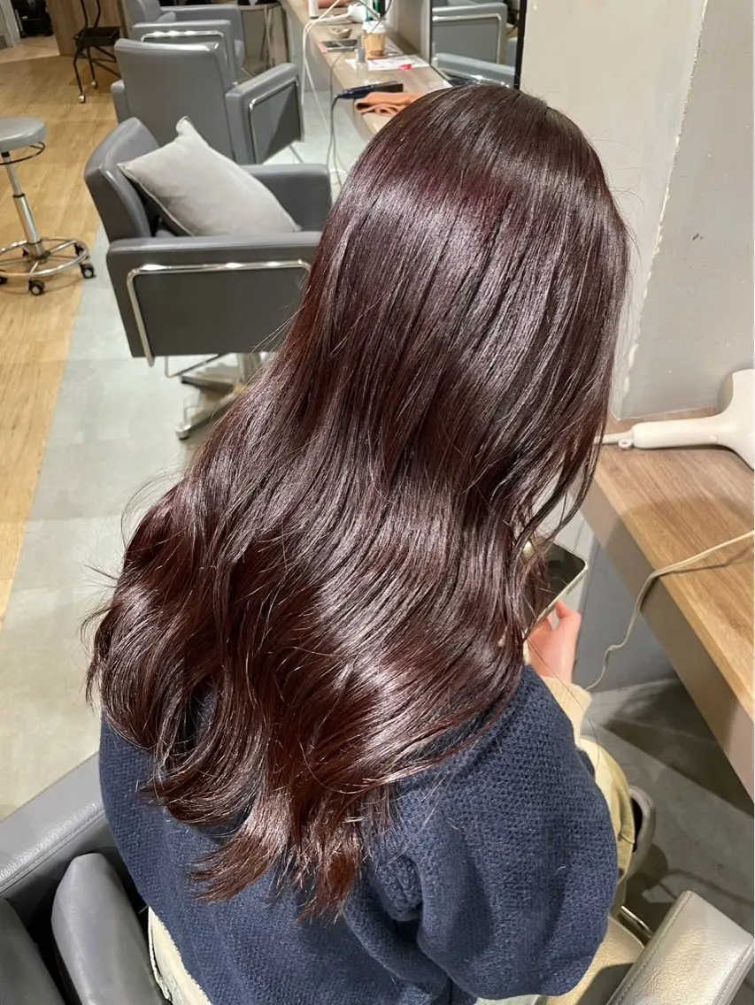 カラー 田中 瑞帆のヘアスタイル
