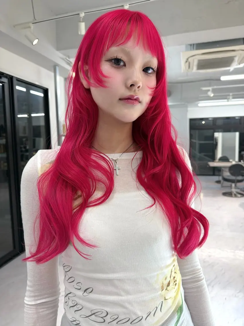 ロング カラー ベージュカラー ブリーチ ケアブリーチ デザインカラー ダブルカラー ヘアカラー トリートメント TATSUブリーチ/ ミルクティーベージュのヘアスタイル