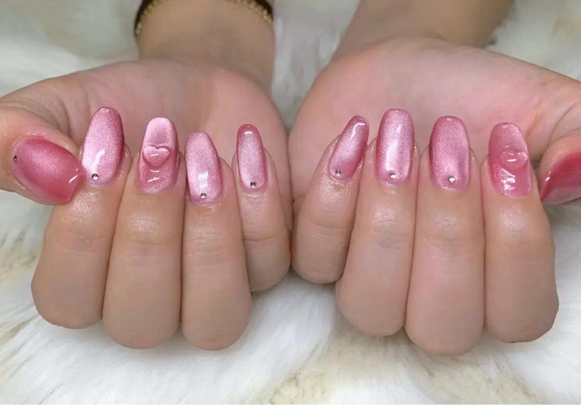 ネイル ハンドネイル nail room LUNA⋆౨ৎ˚⟡のネイルデザイン
