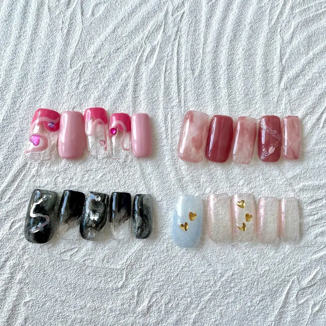 ネイル 春ネイル サブスクNAIL🎵 Mizuhoのネイルデザイン