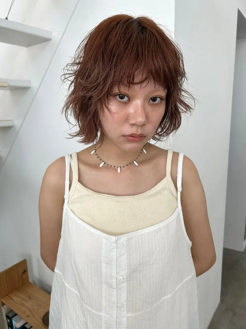 【無料】カット+パーマ(ボブ)の写真