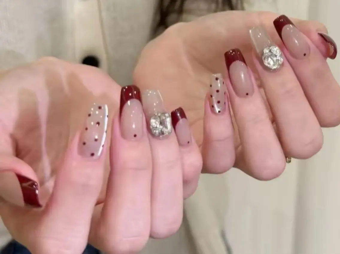 ネイル 長さ出し フットネイル ジェルネイル マグネットネイル 持ち込み YMT NailStudioのネイルデザイン