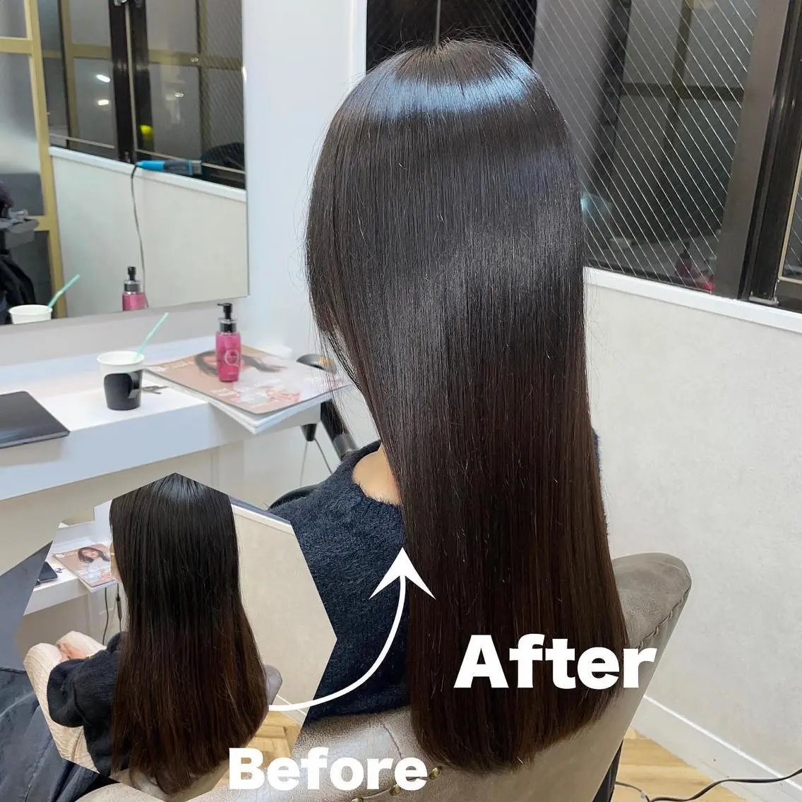 ロング 髪質改善特化 ESSENCIAのヘアスタイル
