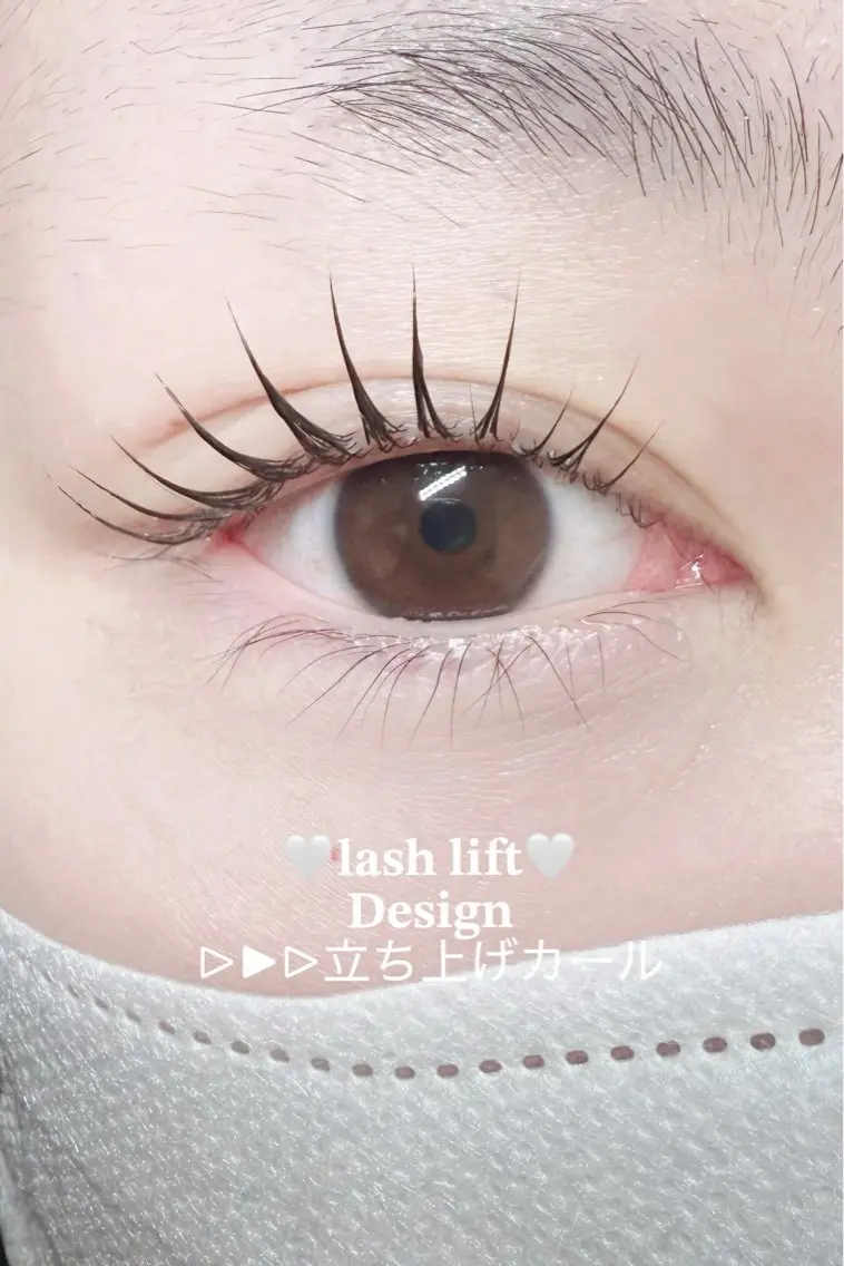 マツエク・マツパ 一重×まつ毛パーマ マツパ LORAN Lim 工藤の眉毛・アイブロウイメージ