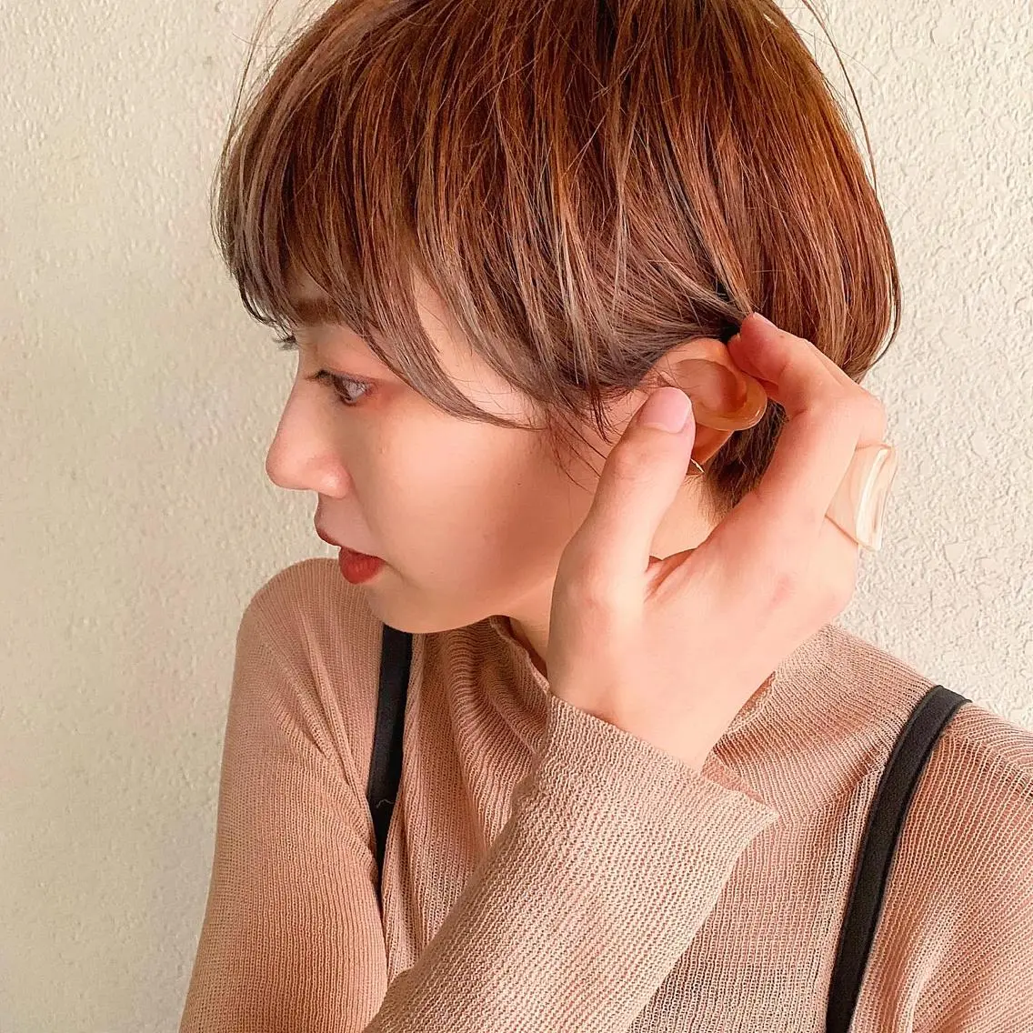 ショート カラー 中川 竜誠のヘアスタイル