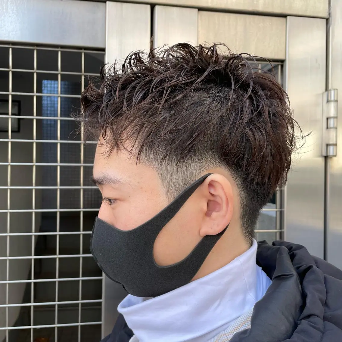 【絶壁解消】メンズカット＋トップハイパーマ［施術時間50分］の写真