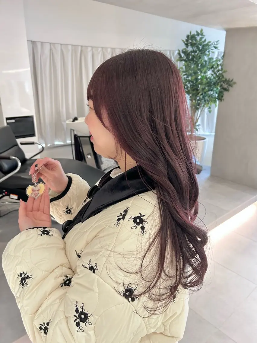 ロング カラー 🪞透け感&韓国ヘア 🪞honokaのヘアスタイル