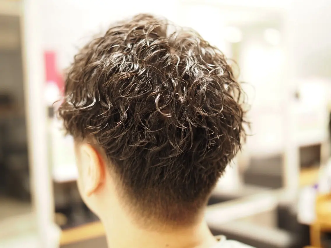 パーマ メンズ カット パーマ メンズ特化/パーマ/ フェードWATARUのヘアスタイル