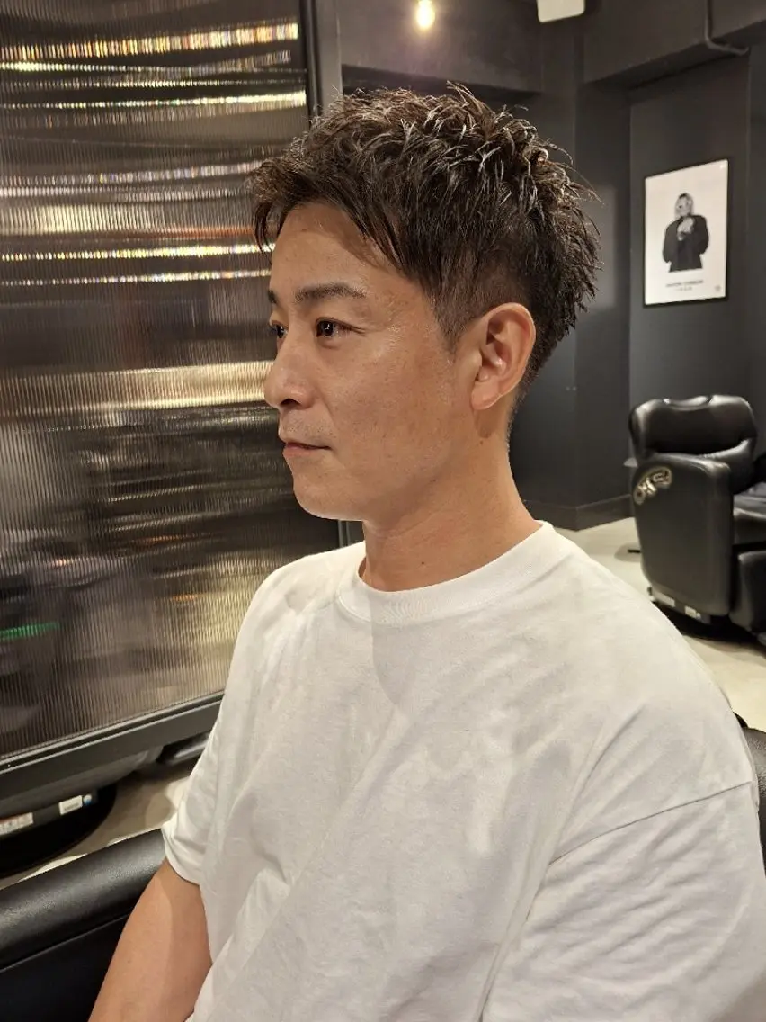 【オープン記念特別価格 50%OFF】メンズカット+カラー 15400円→7700円 まずは皆様に体験頂きたい‼️の写真