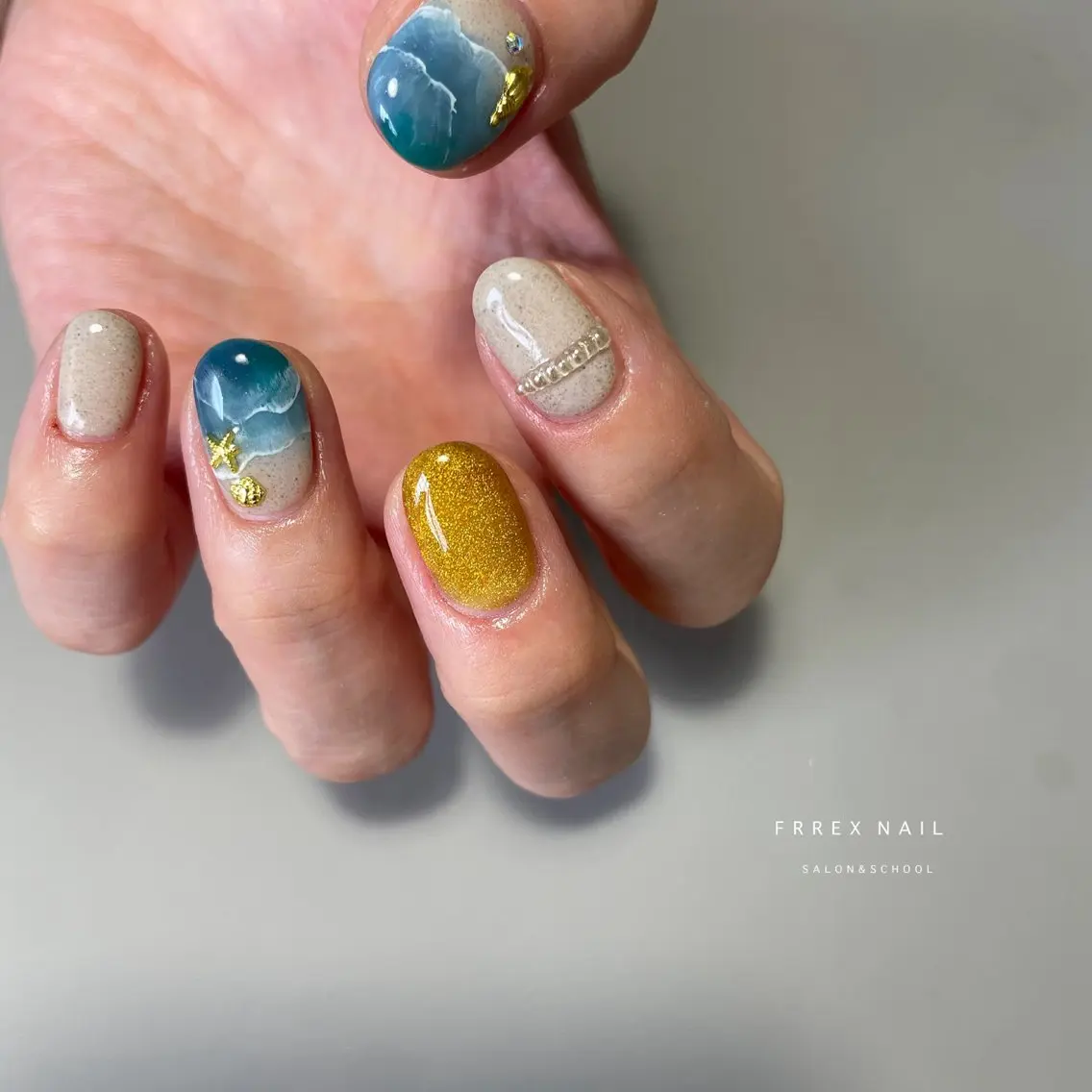 ネイル ハンドネイル フットネイル freex nail /ニュアンス/個性派のネイルデザイン