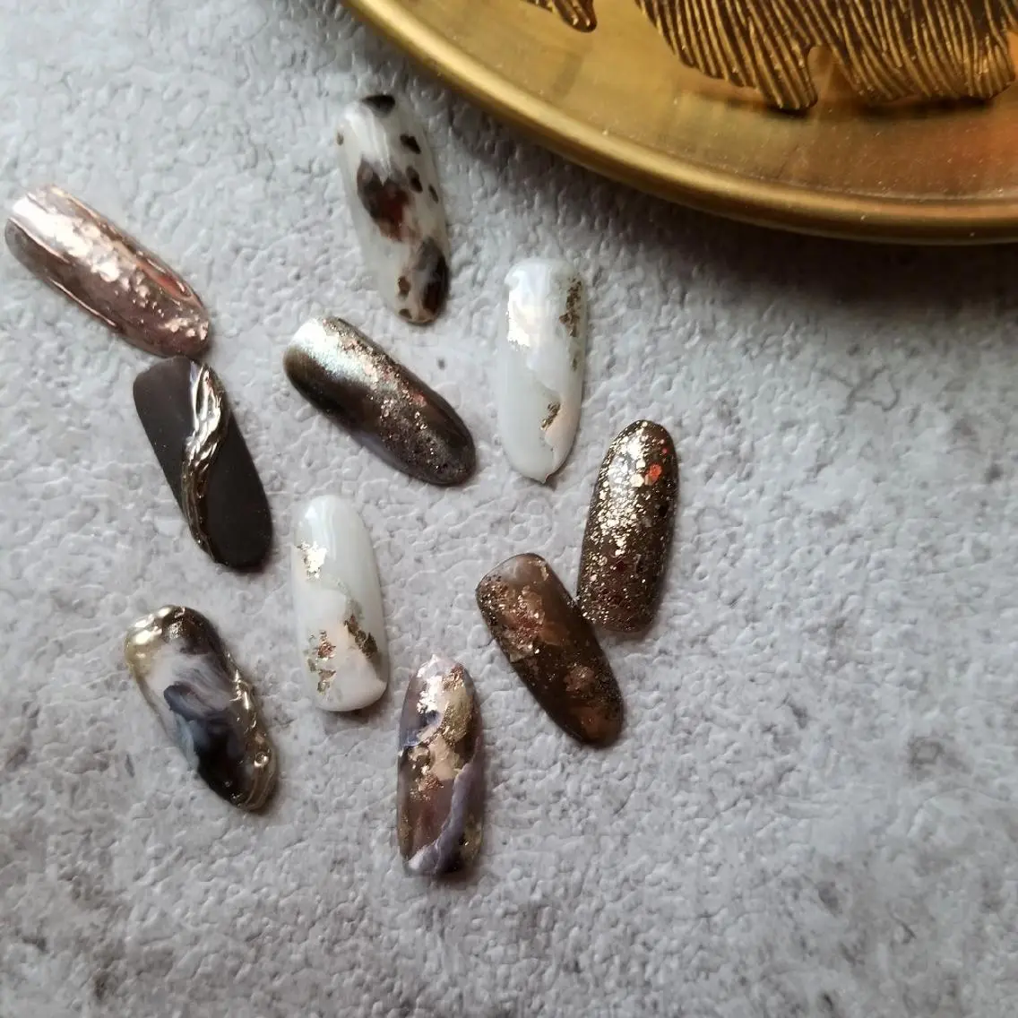 ネイル ニュアンスネイル nail salon ipuniのネイルデザイン