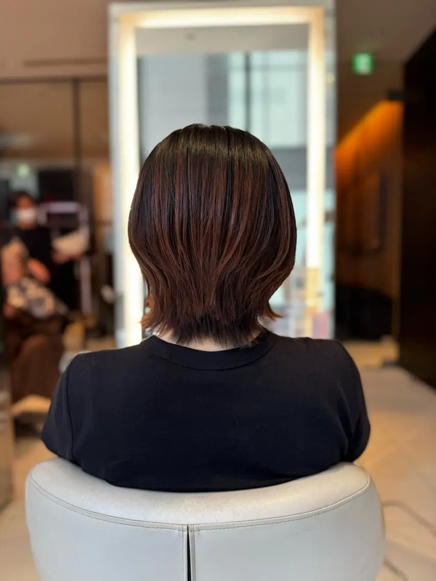 ミディアム 🤍たむら みなみ 銀座🤍のヘアスタイル