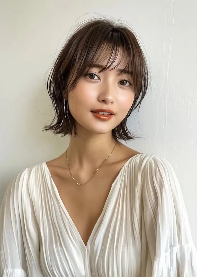 カラー 佐藤優晟/カラー/ 癖毛ショート/表参道のヘアスタイル