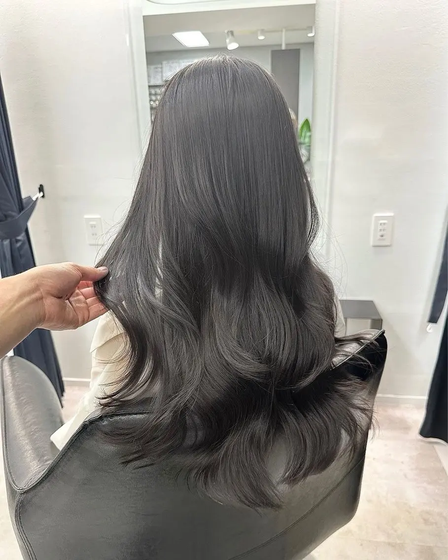 ロング プルエクステ エクステ カット エクステ プルエクステで憧れの ロングヘアに✨蛇石のヘアスタイル