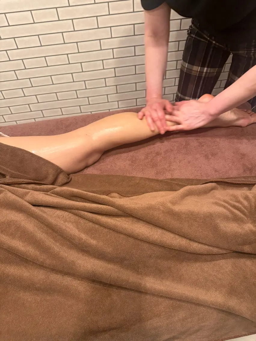 アロマオイルマッサージの写真