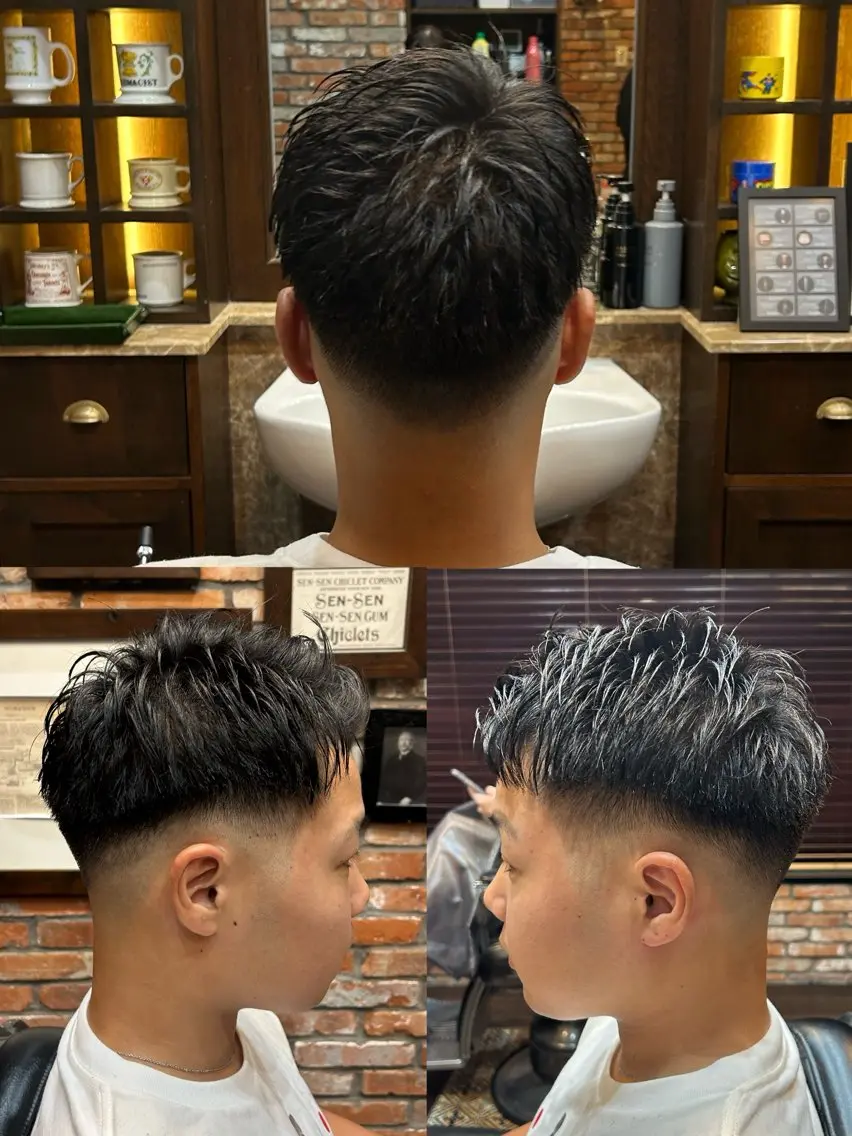 ショート メンズ ありが みさのヘアスタイル