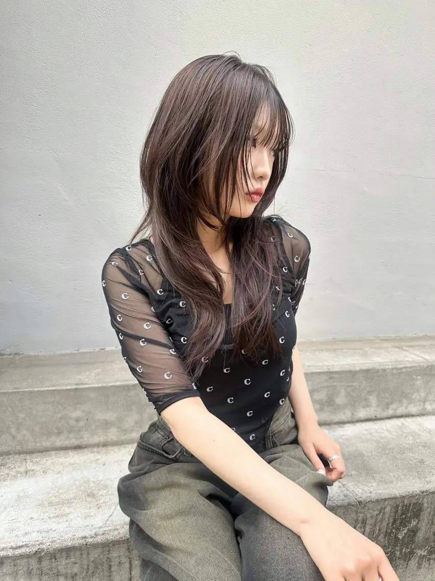ロング 鎌倉 彩のヘアスタイル