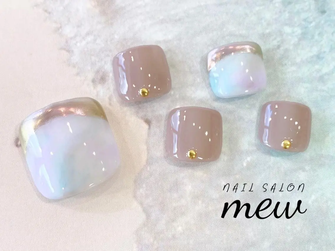 ネイル フットネイル Nail salon mewのネイルデザイン