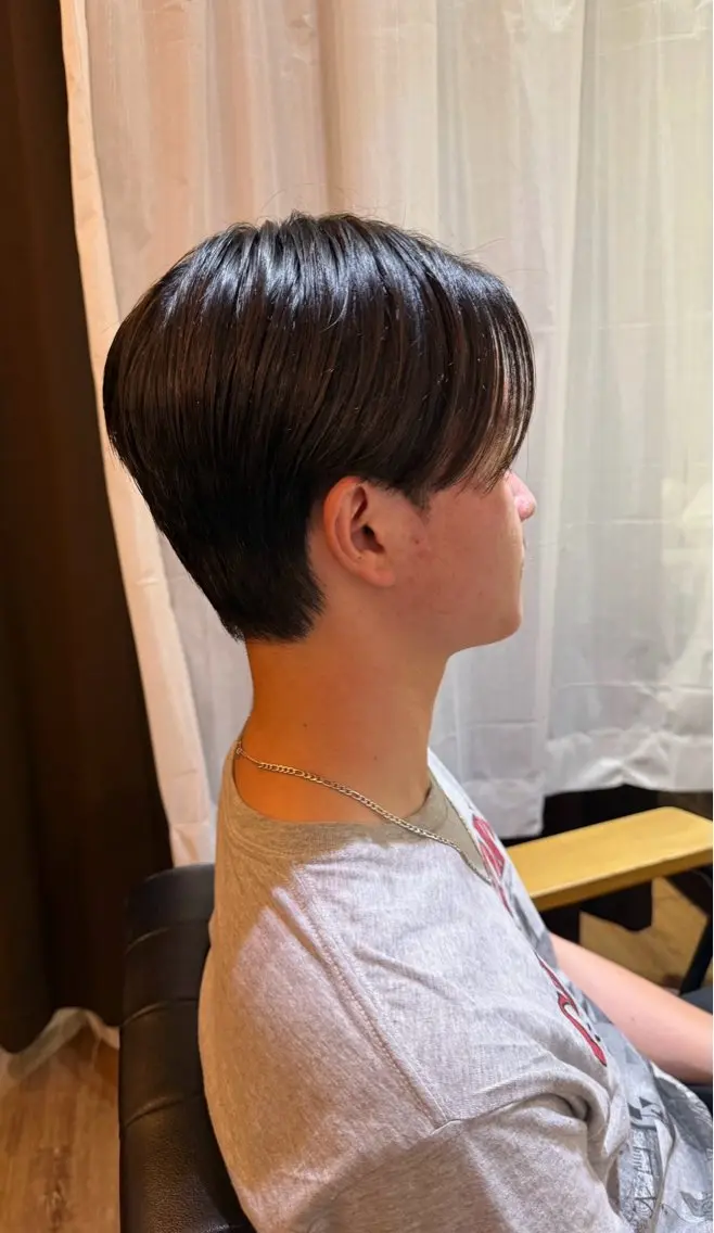 メンズカット(カットテストモデル)の写真