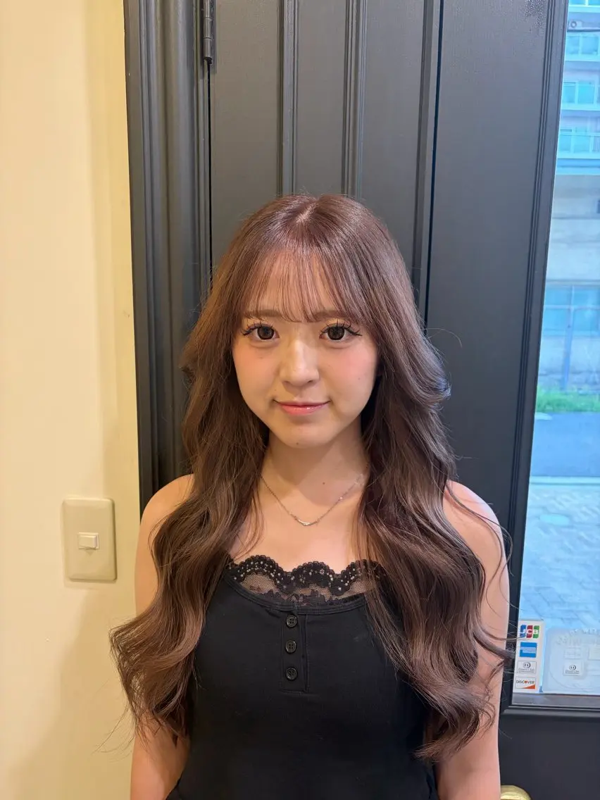ロング ヘアカラー トリートメント みゆ/ カラーリスト🎀のヘアスタイル