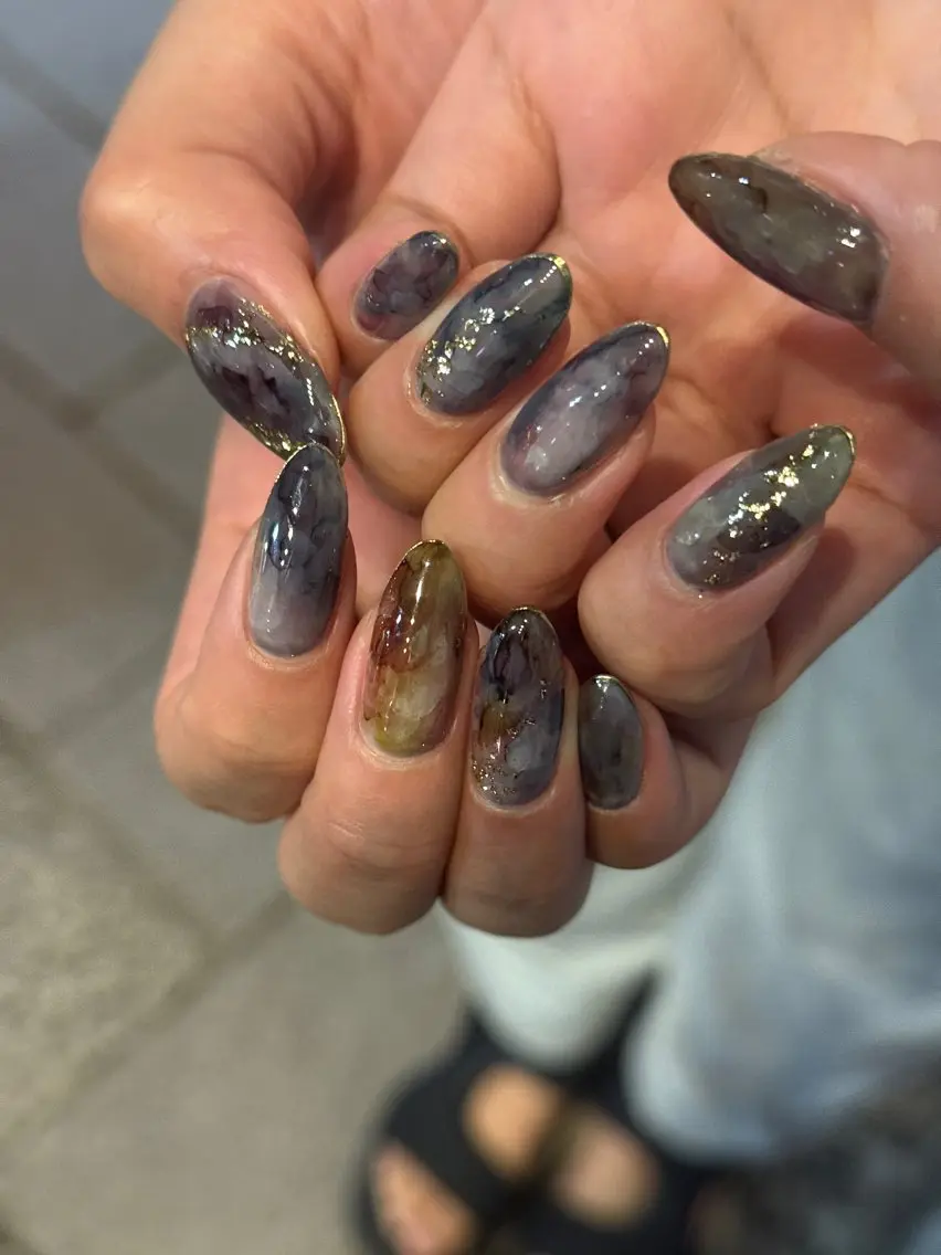 【HAND】<オフなし>持ち込みアート/120分コース(付け替えオフ、パーツ・長さ出しオフは別メニューを選択して下さい)の写真
