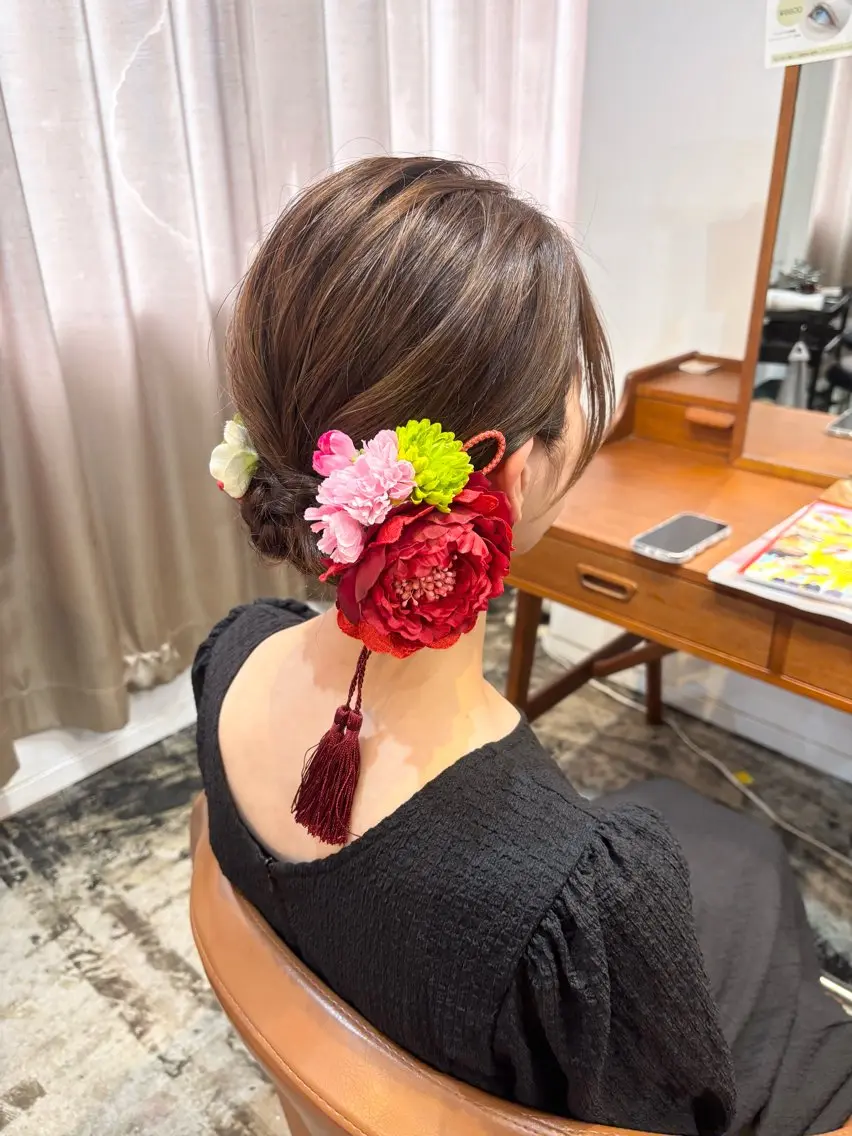 ヘアアレンジ ma koのヘアスタイル