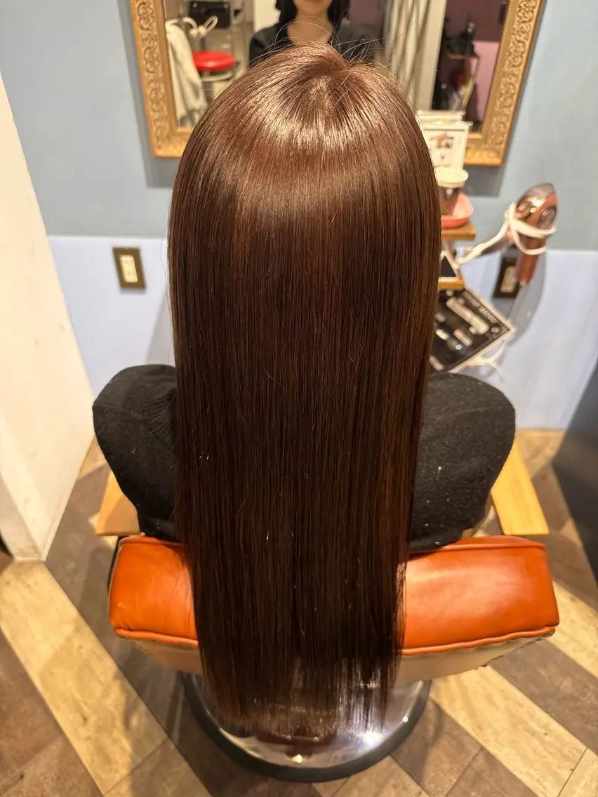 ロング ヘアカラー echelle 🐈⬛瑠菜のヘアスタイル