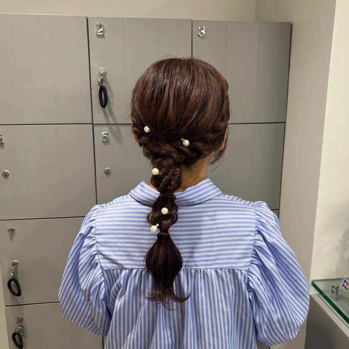ロング ヘアアレンジ ヘアセット 艶カラー/アレンジ/ yuzu🐈‍⬛🩶のヘアスタイル