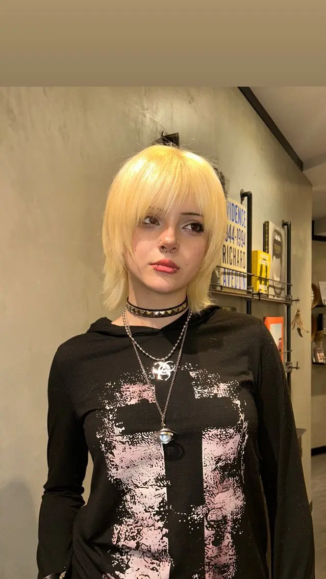 ミディアム カラー カット ヘアカラー トリートメント タナカ カナ🫧のヘアスタイル