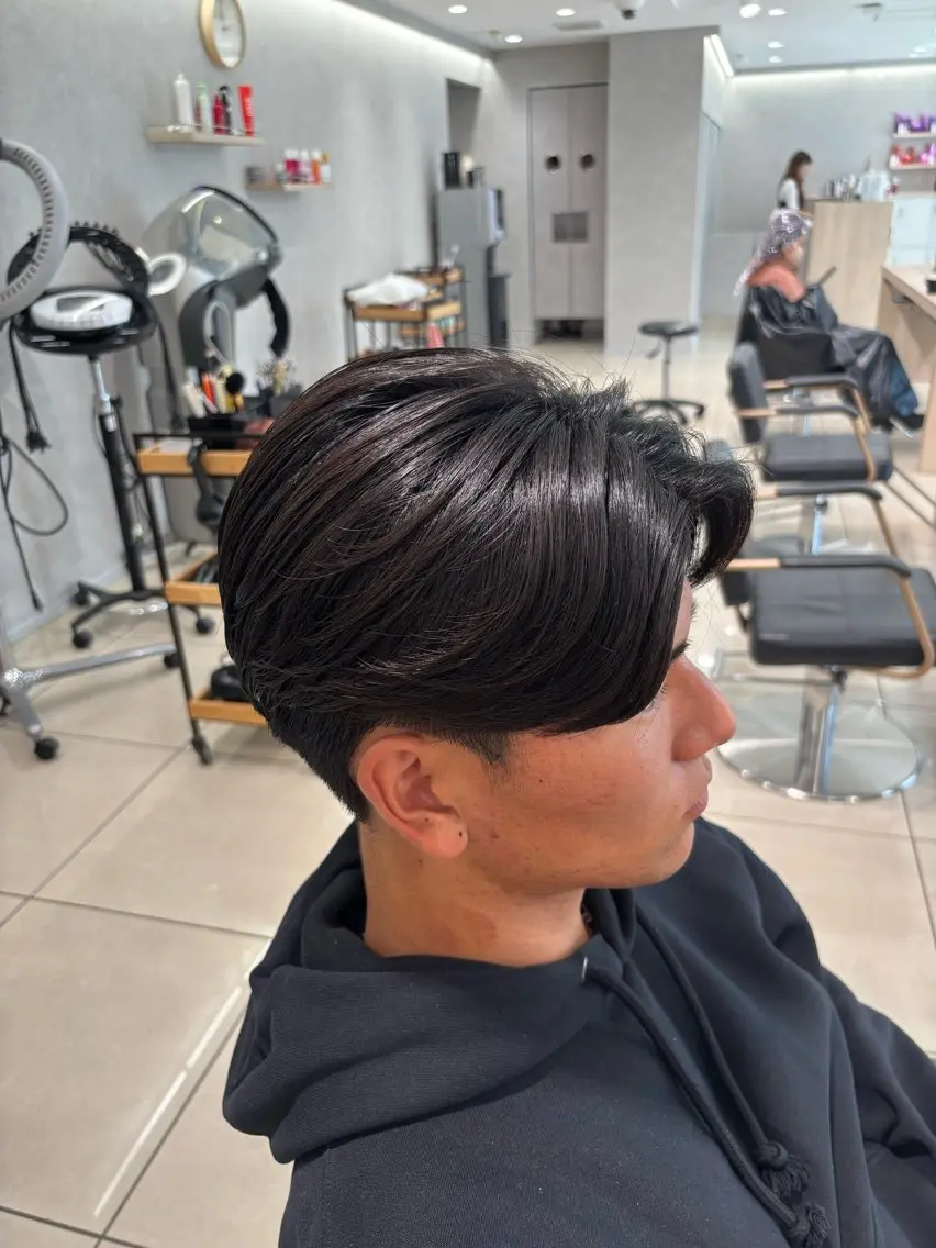 ショート パーマ メンズ カット 縮毛矯正 トリートメント 💠メンズ縮毛矯正 /パーマ💠林慶太のヘアスタイル