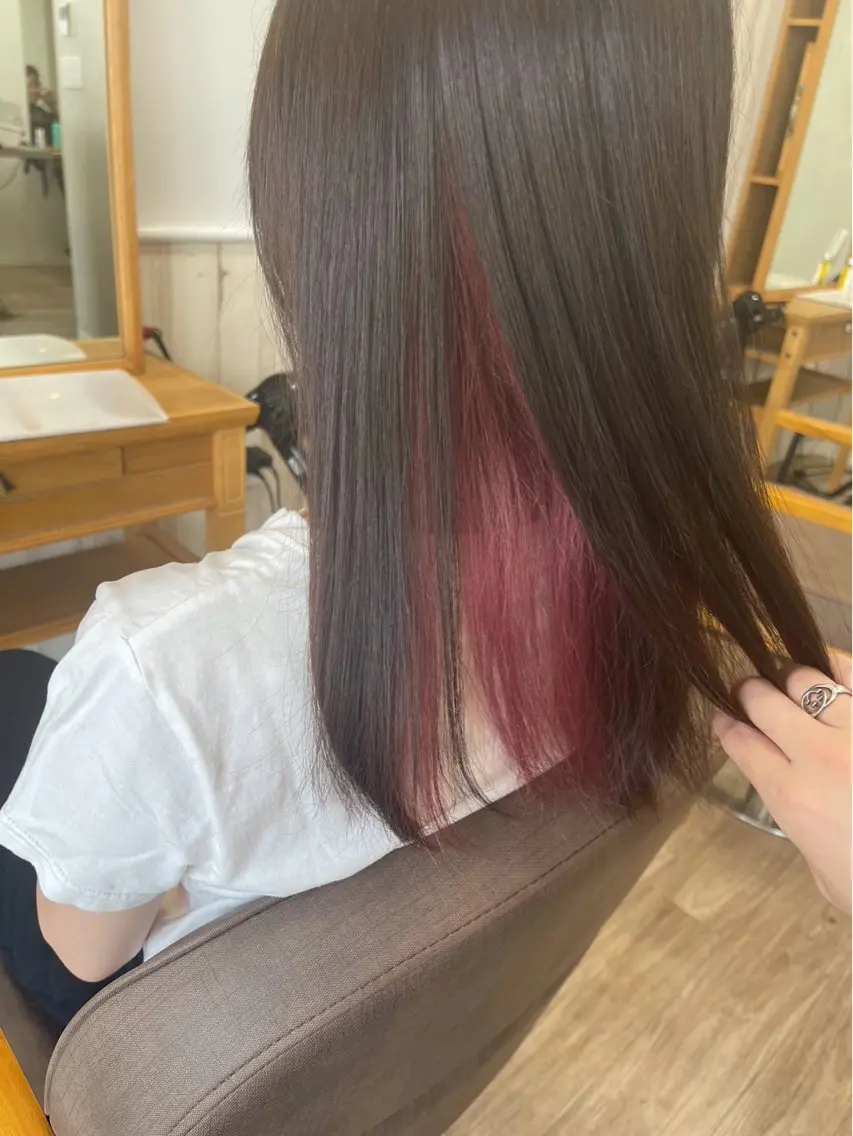 ミディアム カラー TELAHAIR森川 憂一のヘアスタイル