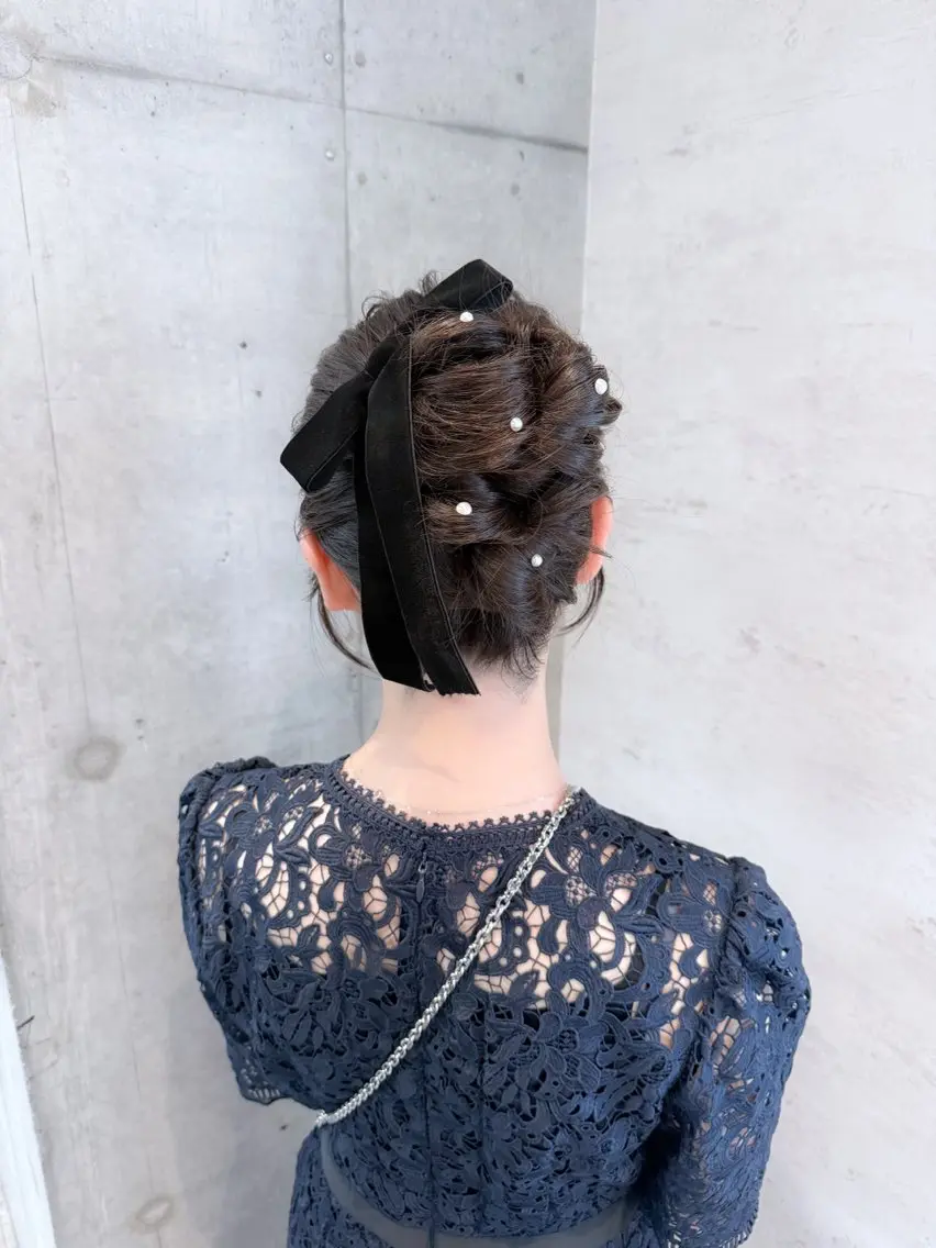 ヘアアレンジ ヘアセット 🎀ヘアセット/艶髪 /はやしほのか🎀のヘアスタイル
