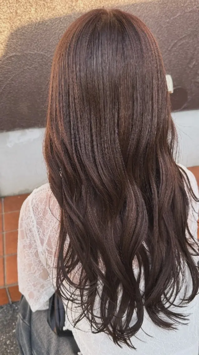 ロング カット ヘアカラー Lien 鈴木のヘアスタイル