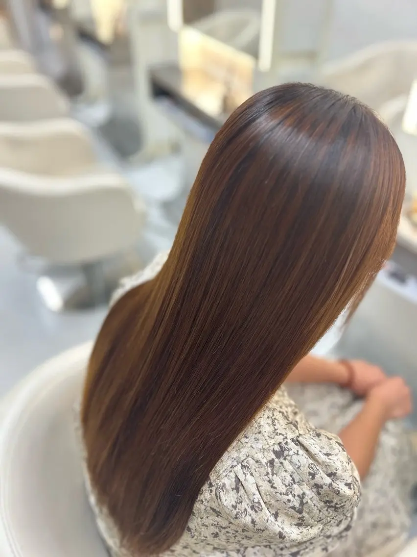 セミロング asterisk ななかのヘアスタイル
