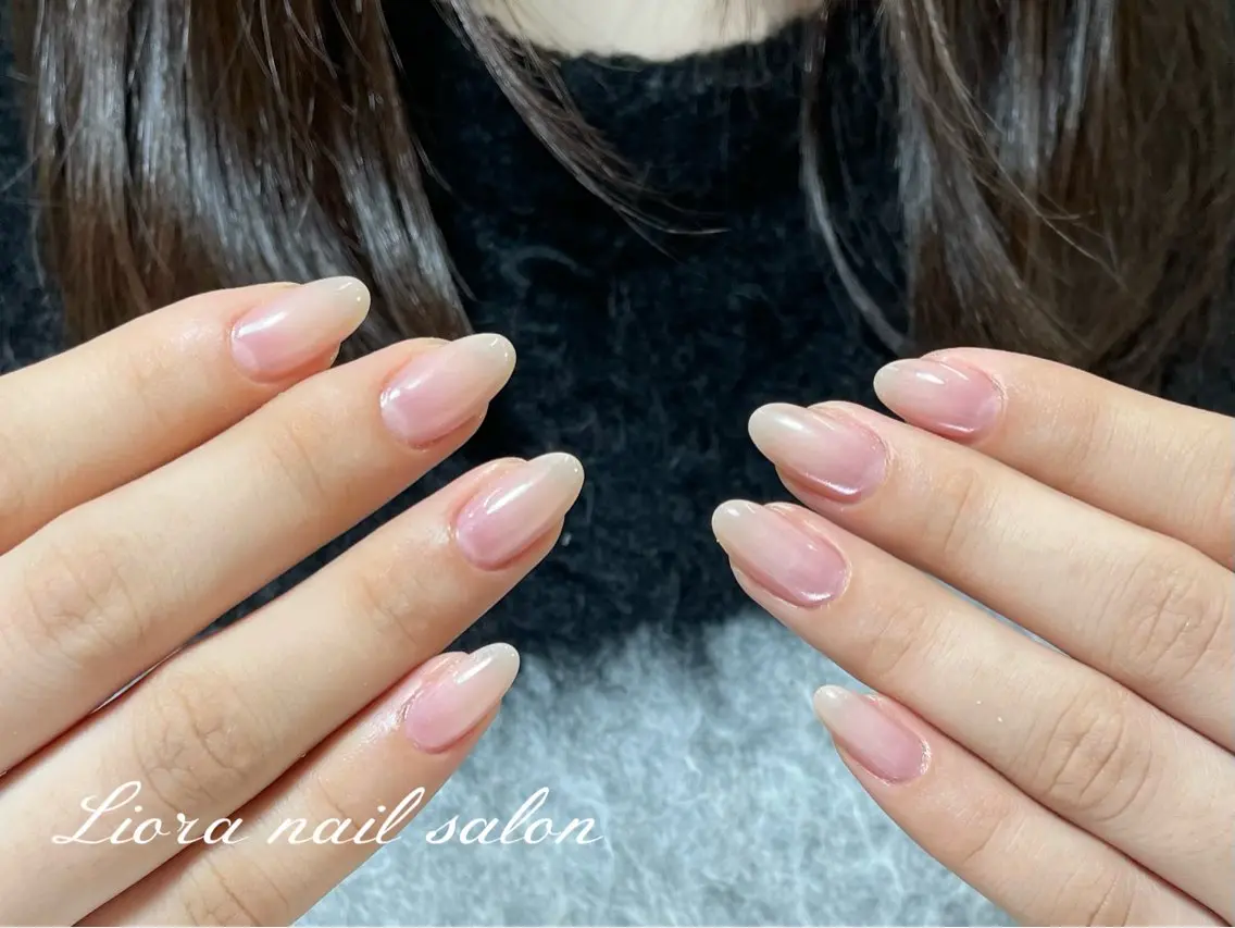 ネイル チークネイル フットネイル フレンチネイル ジェルネイル ガーリー ハンドネイル JUN Lioraネイルのネイルデザイン
