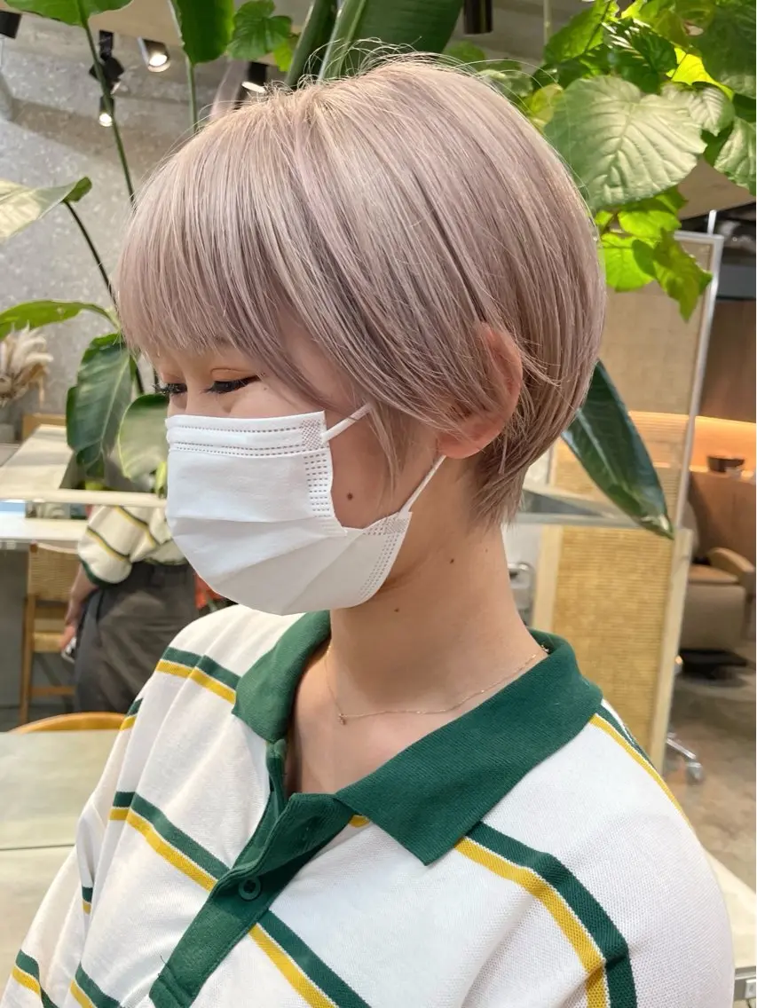 ショート ボブ/ショート⭐︎ カット無料⭐︎カレンのヘアスタイル