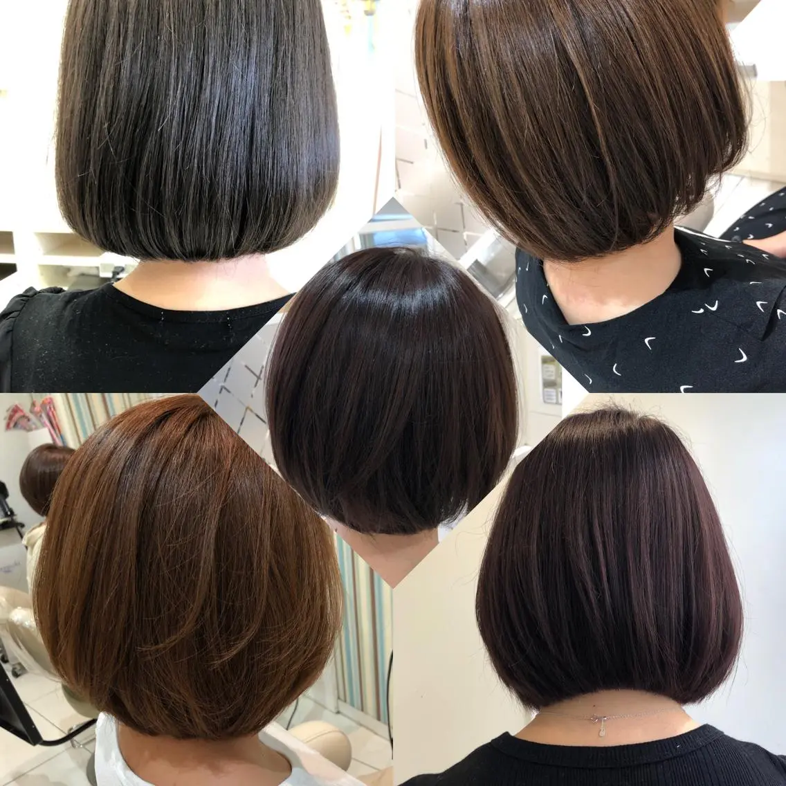 ミディアム ROKKAN motoのヘアスタイル