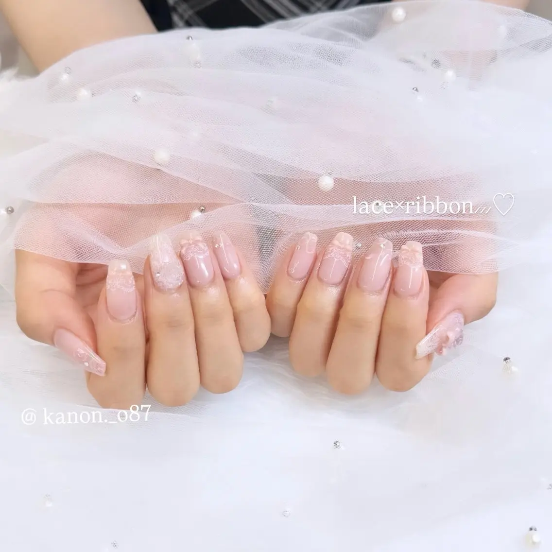ネイル ハンドネイル Kanon❁ꔛ /パラジェルのネイルデザイン