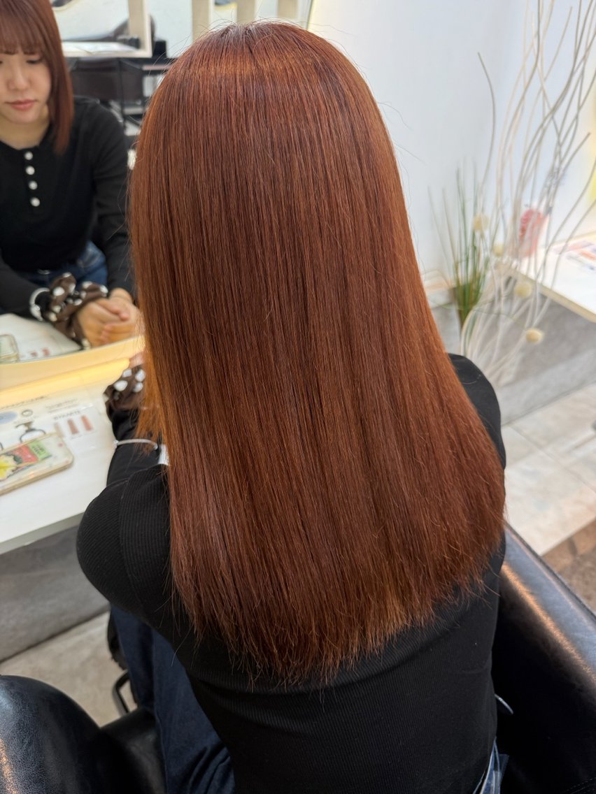 ロング ヘアカラー トリートメント 🌻帆🌻 大宮/艶カラー/のヘアスタイル