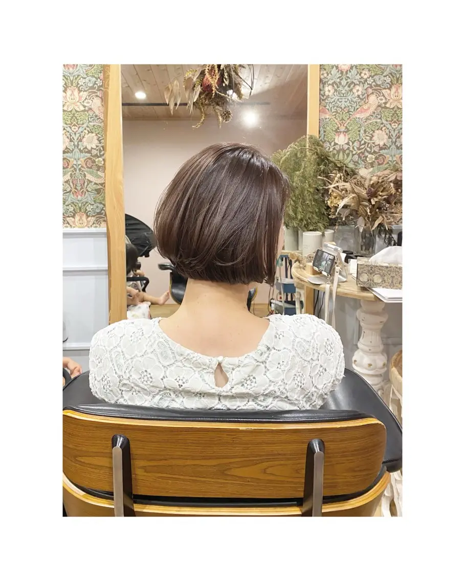 ミディアム Asuka Mabuchiのヘアスタイル